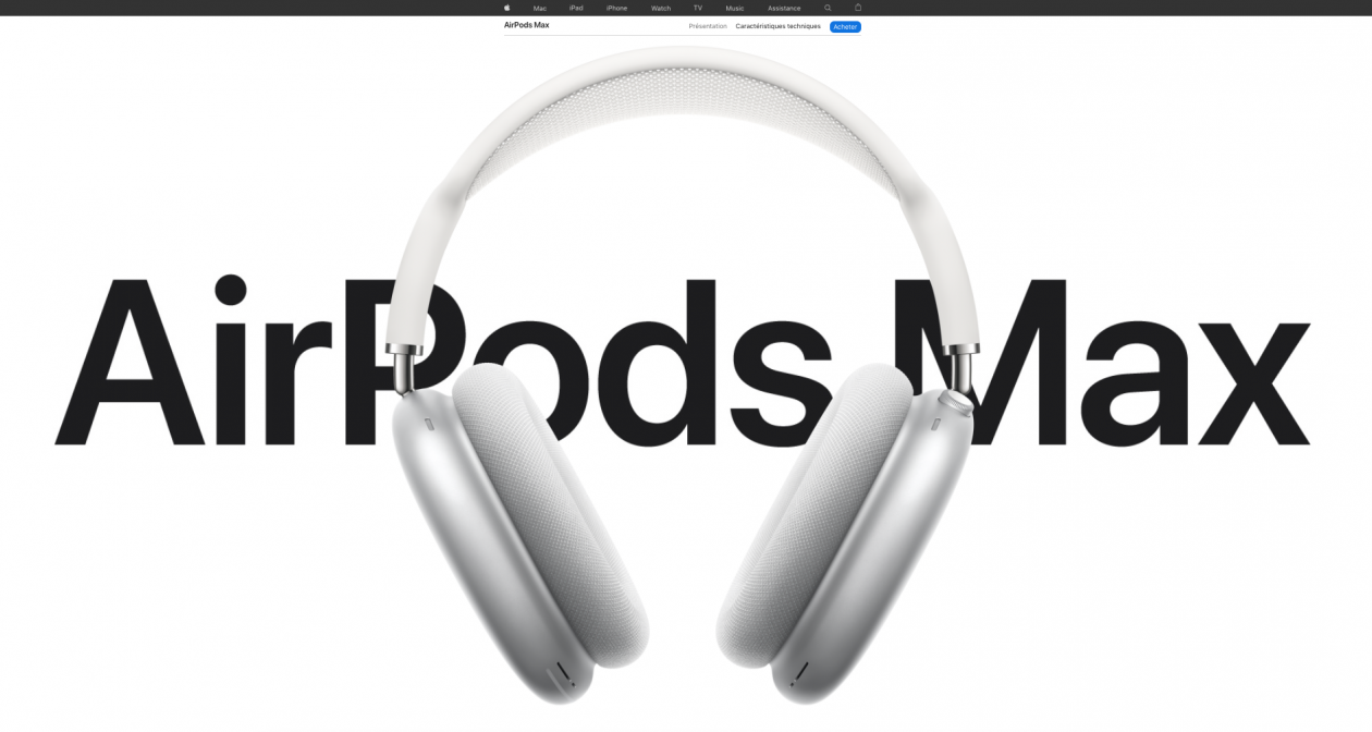 Lancement des AirPods Max